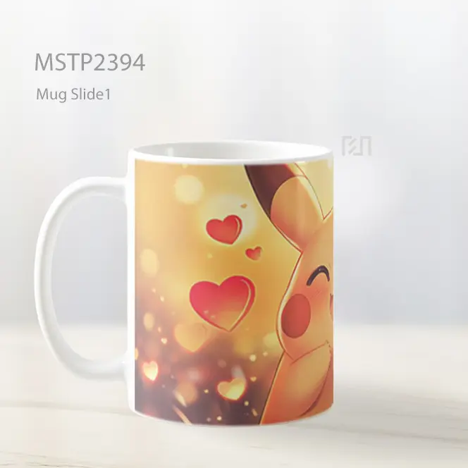 Pikachu Pokemon Mug MSTP2394 - All-side / Desain