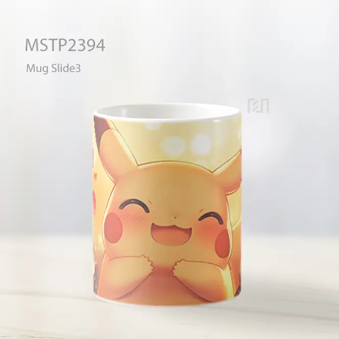 Pikachu Pokemon Mug MSTP2394 - All-side / Desain
