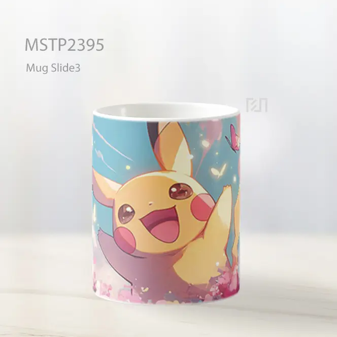 Pikachu Pokemon Mug MSTP2395 - All-side / Desain