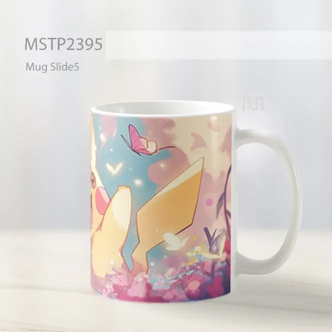 Pikachu Pokemon Mug MSTP2395 - All-side / Desain