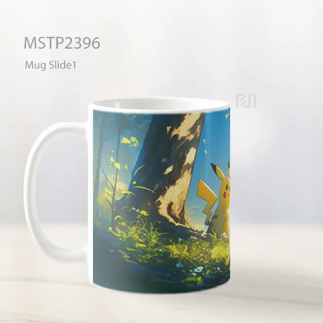 Pikachu Pokemon Mug MSTP2396 - All-side / Desain