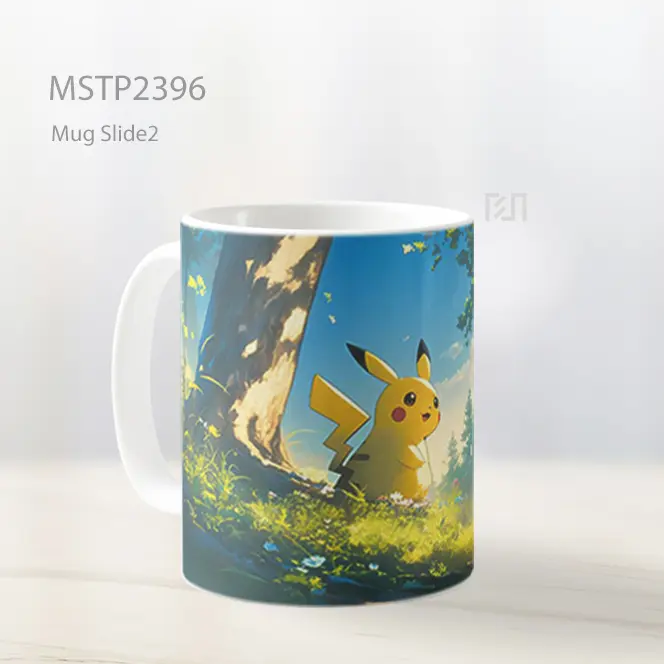 Pikachu Pokemon Mug MSTP2396 - All-side / Desain