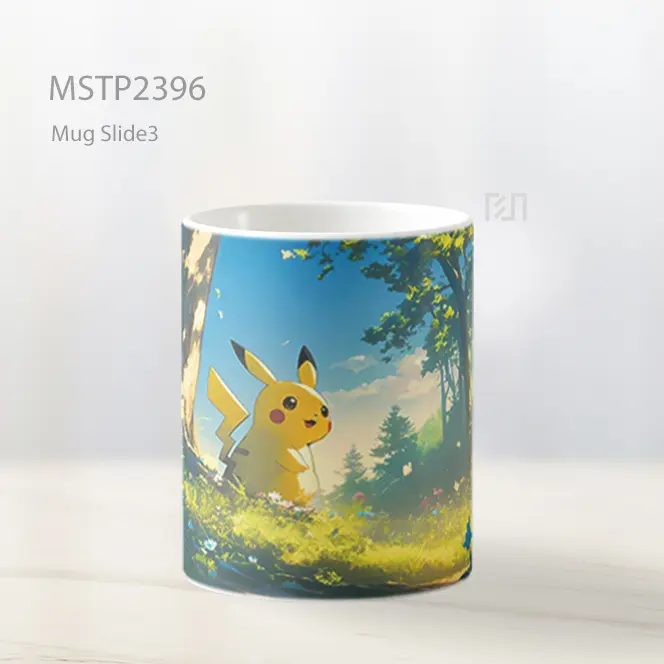 Pikachu Pokemon Mug MSTP2396 - All-side / Desain