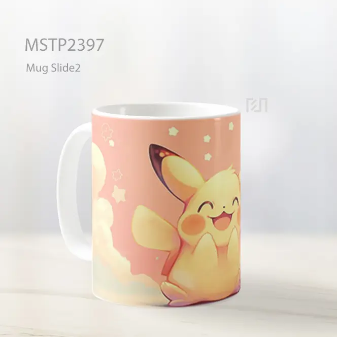Pikachu Pokemon Mug MSTP2397 - All-side / Desain