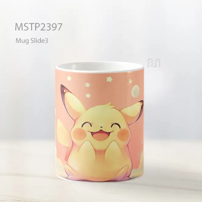 Pikachu Pokemon Mug MSTP2397 - All-side / Desain
