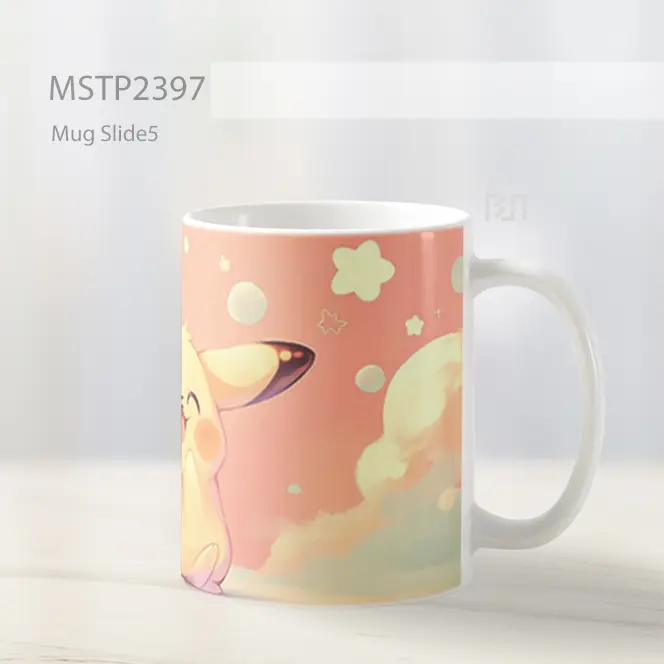 Pikachu Pokemon Mug MSTP2397 - All-side / Desain
