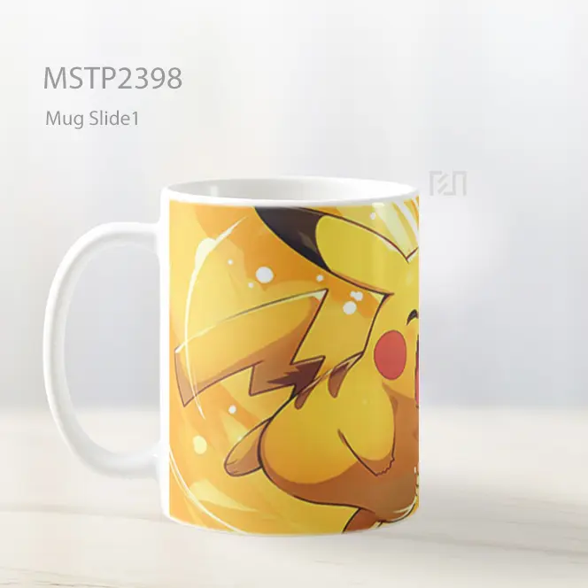Pikachu Pokemon Mug MSTP2398 - All-side / Desain