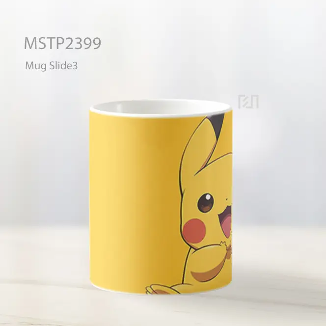 Pikachu Pokemon Mug MSTP2399 - All-side / Desain