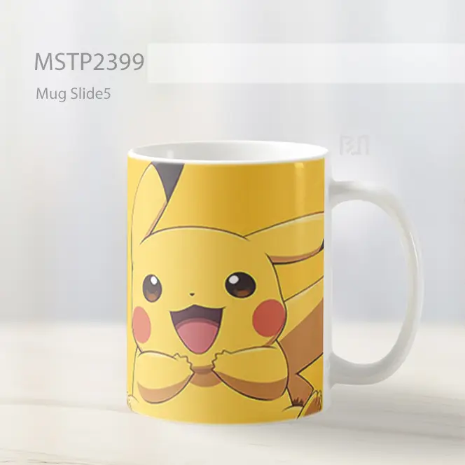 Pikachu Pokemon Mug MSTP2399 - All-side / Desain