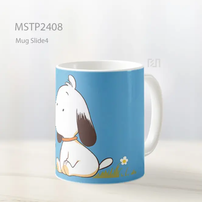 Pochacco Chick Latar Biru Mug MSTP2408