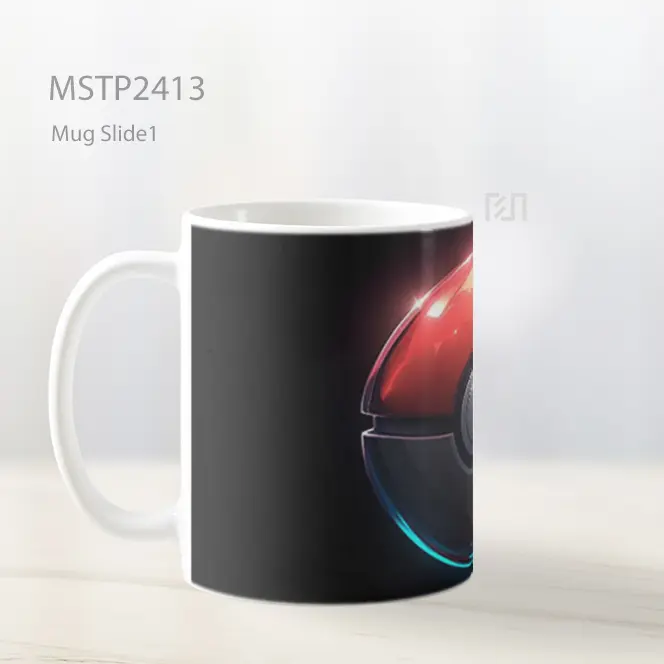 Pokeball Klasik Mug MSTP2413 - All-side / Desain