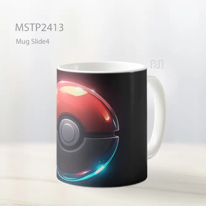 Mug Keramik Premium SNI - Pokeball Klasik Mug MSTP2413