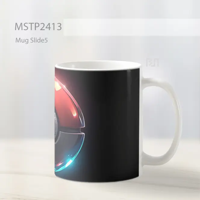 Pokeball Klasik Mug MSTP2413 - All-side / Desain