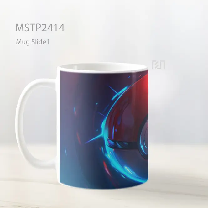 Pokeball Ledakan Energi Mug MSTP2414 - All-side / Desain