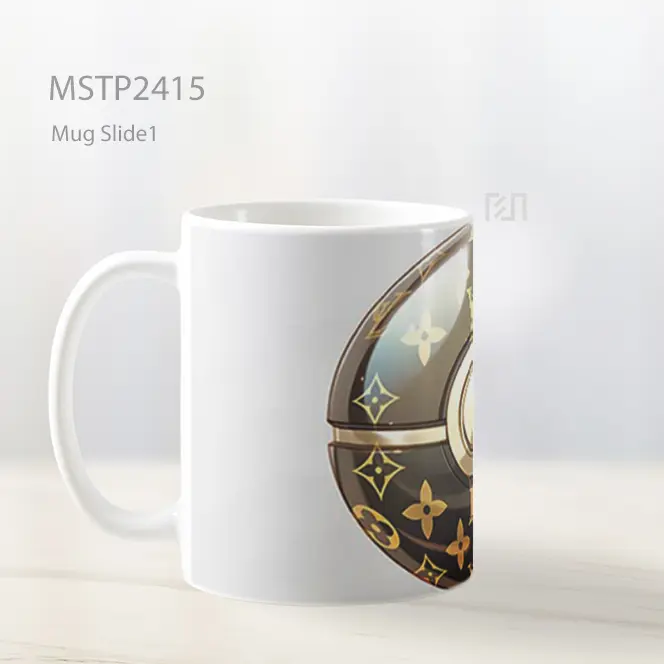 Pokeball Louis Vuitton Mewah Mug MSTP2415 - All-side / Desain