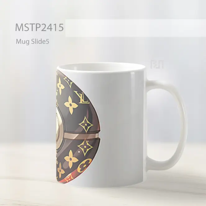 Pokeball Louis Vuitton Mewah Mug MSTP2415 - All-side / Desain