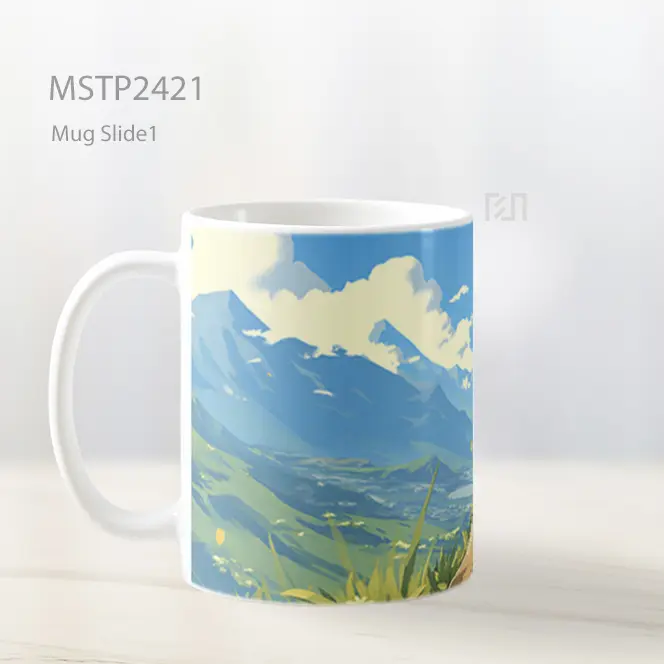 Pokemon Bulbasaur Pemandangan Mug MSTP2421 - All-side / Desain