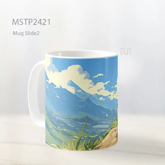 Pokemon Bulbasaur Pemandangan Mug MSTP2421 - All-side / Desain