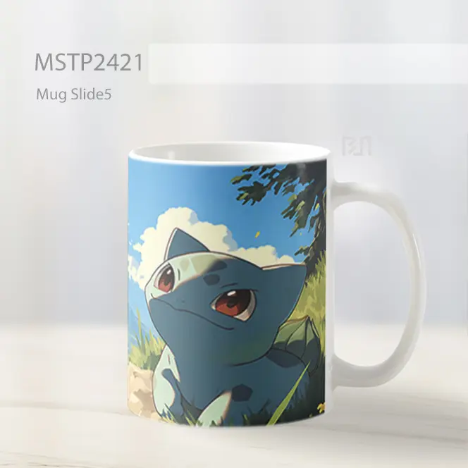 Pokemon Bulbasaur Pemandangan Mug MSTP2421 - All-side / Desain