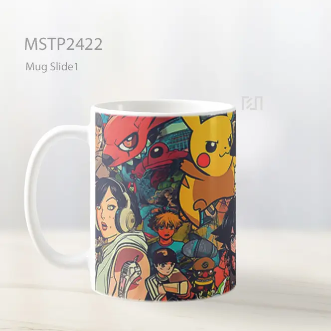 Pokemon Cast Mug MSTP2422 - All-side / Desain