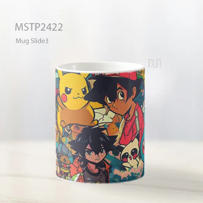 Pokemon Cast Mug MSTP2422 - All-side / Desain