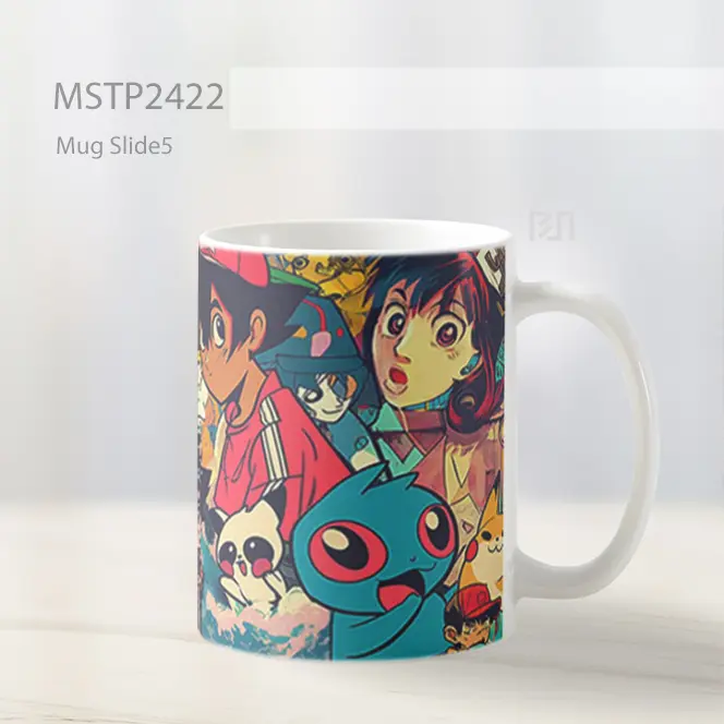 Pokemon Cast Mug MSTP2422 - All-side / Desain