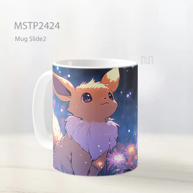 Pokemon Eevee Aesthetic Malam Mug MSTP2424 - All-side / Desain