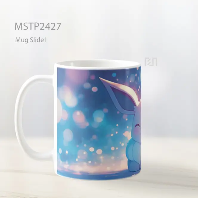 Pokemon Eevee Kawaii Bokeh Background Mug MSTP2427 - All-side / Desain