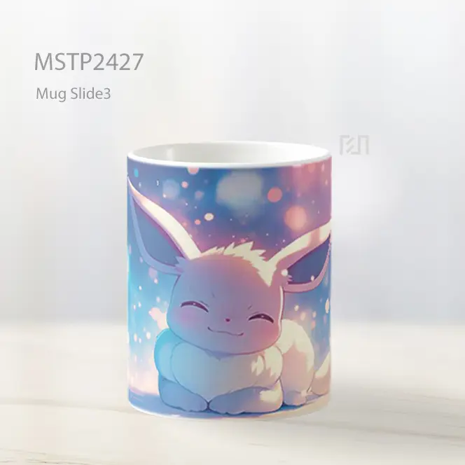 Pokemon Eevee Kawaii Bokeh Background Mug MSTP2427 - All-side / Desain