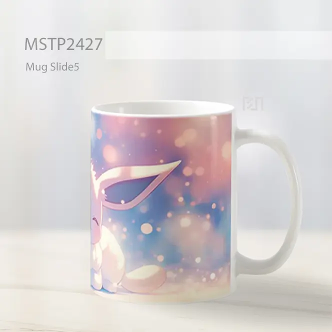 Pokemon Eevee Kawaii Bokeh Background Mug MSTP2427 - All-side / Desain