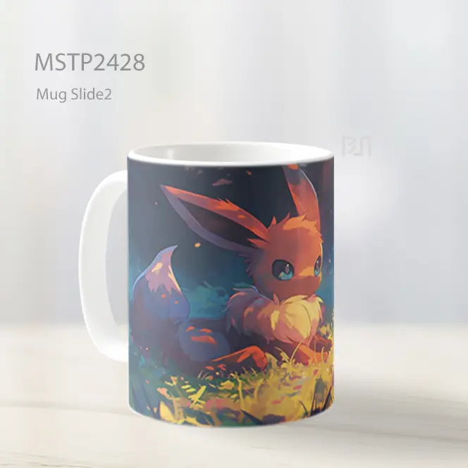 Pokemon Eevee Keren Mug MSTP2428 - All-side / Desain