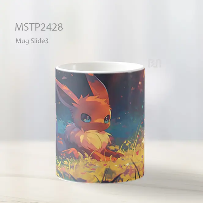 Pokemon Eevee Keren Mug MSTP2428 - All-side / Desain