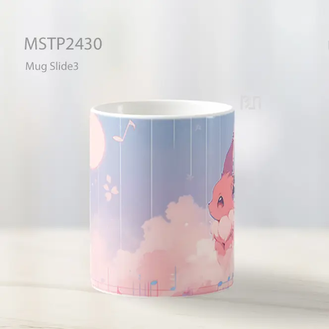 Pokemon Eevee Not Musik Mug MSTP2430 - All-side / Desain