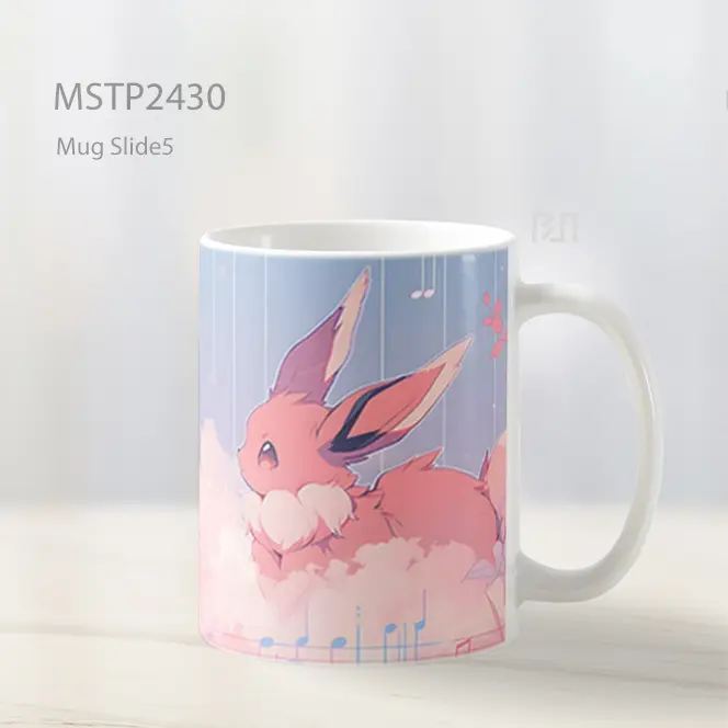 Pokemon Eevee Not Musik Mug MSTP2430 - All-side / Desain