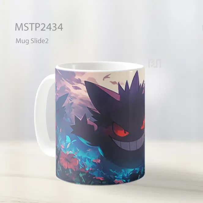 Pokemon Gengar Aesthetic Mug MSTP2434 - All-side / Desain