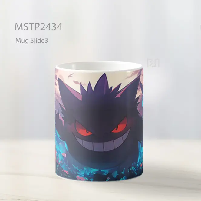 Pokemon Gengar Aesthetic Mug MSTP2434 - All-side / Desain