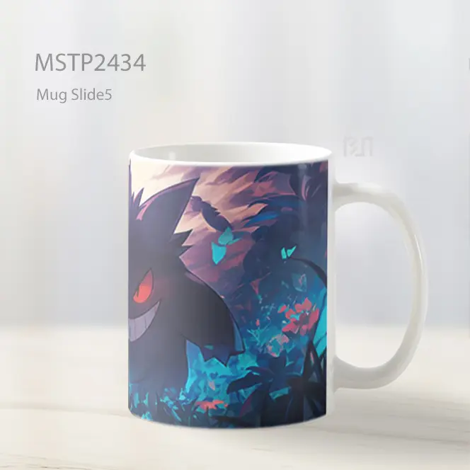 Pokemon Gengar Aesthetic Mug MSTP2434 - All-side / Desain