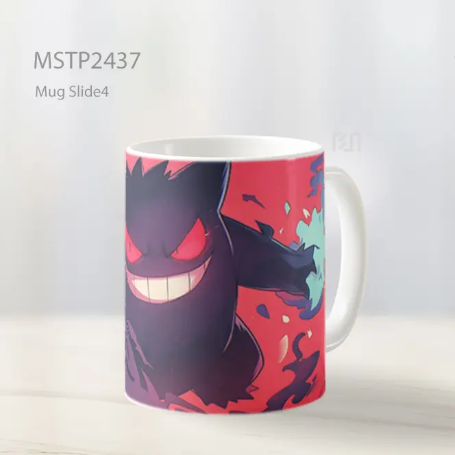 Pokemon Gengar Merah Keren Mug MSTP2437