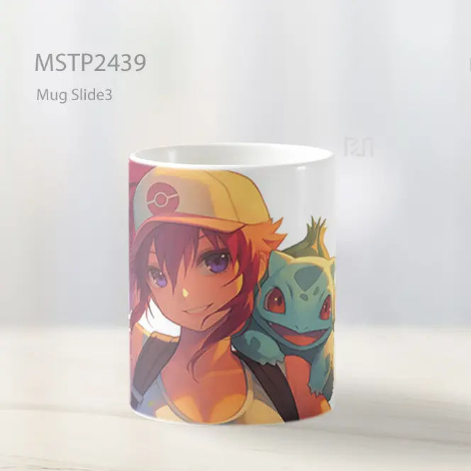Pokemon Go Bulbasaur Trainer Mug MSTP2439 - All-side / Desain