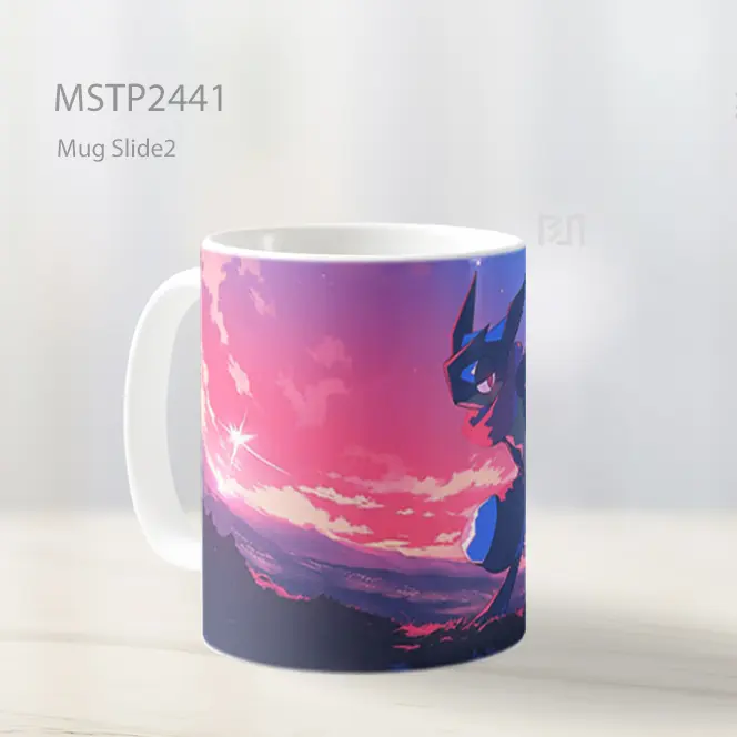 Pokemon Greninja Cantik Mug MSTP2441 - All-side / Desain