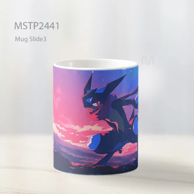 Pokemon Greninja Cantik Mug MSTP2441 - All-side / Desain