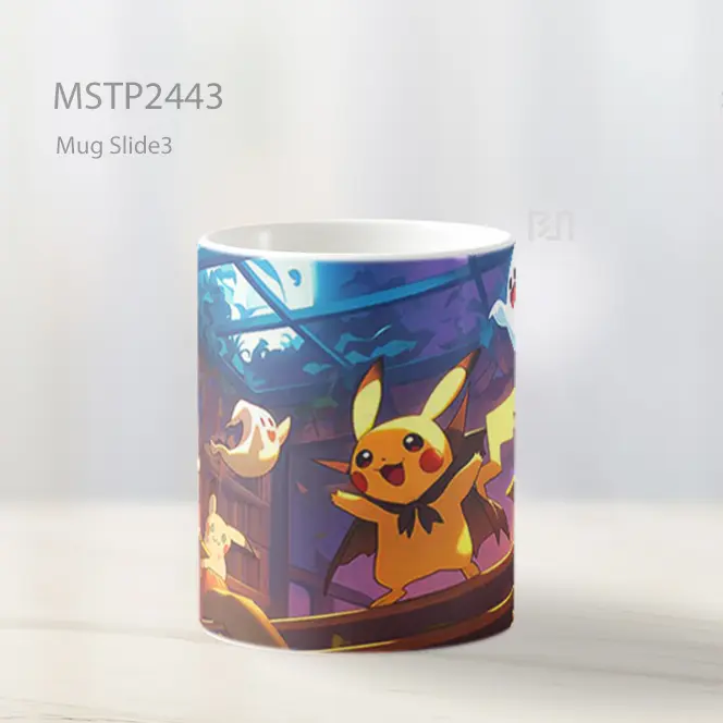 Pokemon Halloween Pikachu Pumpkins Mug MSTP2443 - All-side / Desain