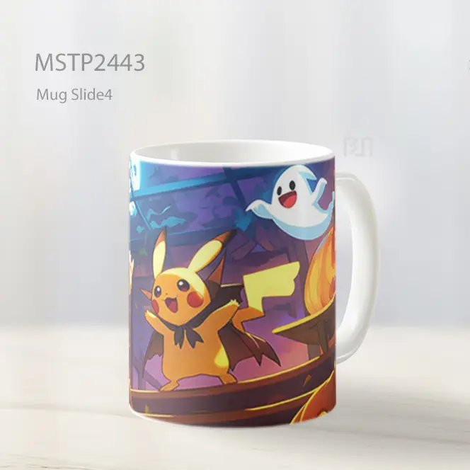Pokemon Halloween Pikachu Pumpkins Mug MSTP2443