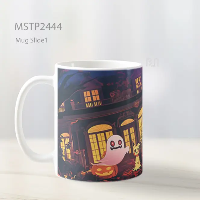 Pokemon Halloween Rumah Berhantu Mug MSTP2444 - All-side / Desain