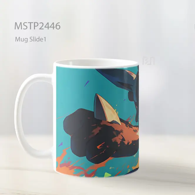 Pokemon Lucario Aesthetic Mug MSTP2446 - All-side / Desain