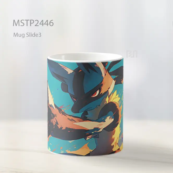 Pokemon Lucario Aesthetic Mug MSTP2446 - All-side / Desain