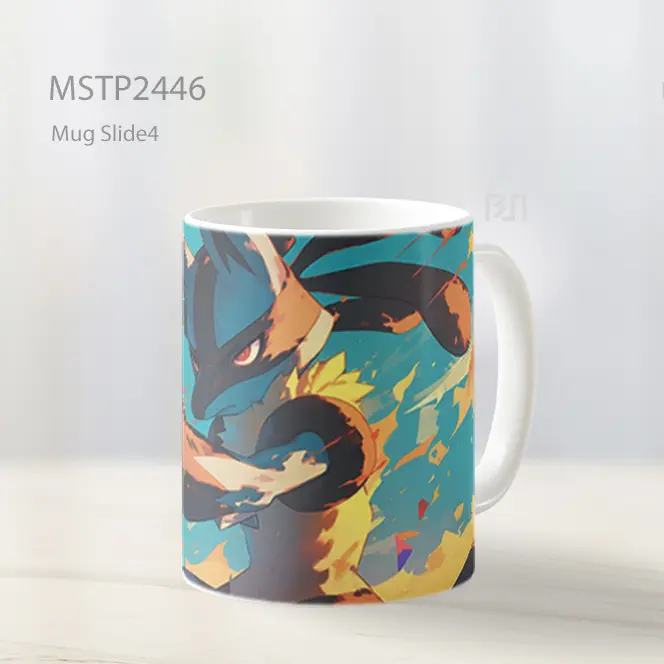 Pokemon Lucario Aesthetic Mug MSTP2446