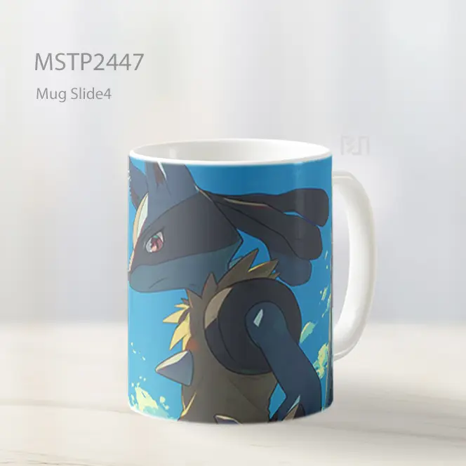 Pokemon Lucario Biru Mug MSTP2447