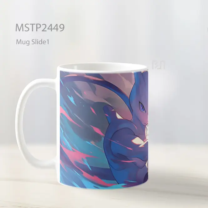 Pokemon Mewtwo Aesthetic Mug MSTP2449 - All-side / Desain