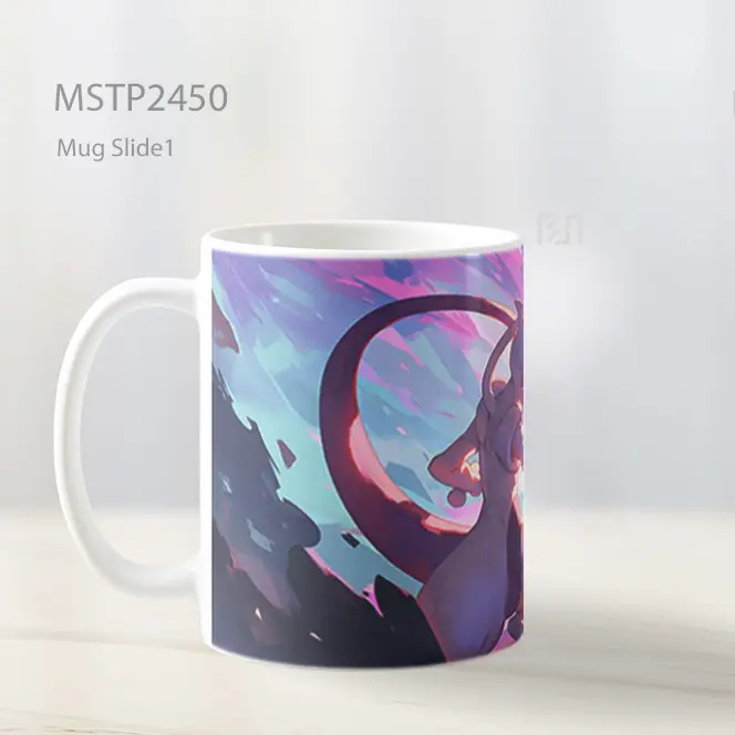 Pokemon Mewtwo Keren Mug MSTP2450 - All-side / Desain
